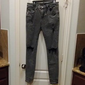 Kollar 203 Rockstars Destroyed Double Stacked Grey Size 36